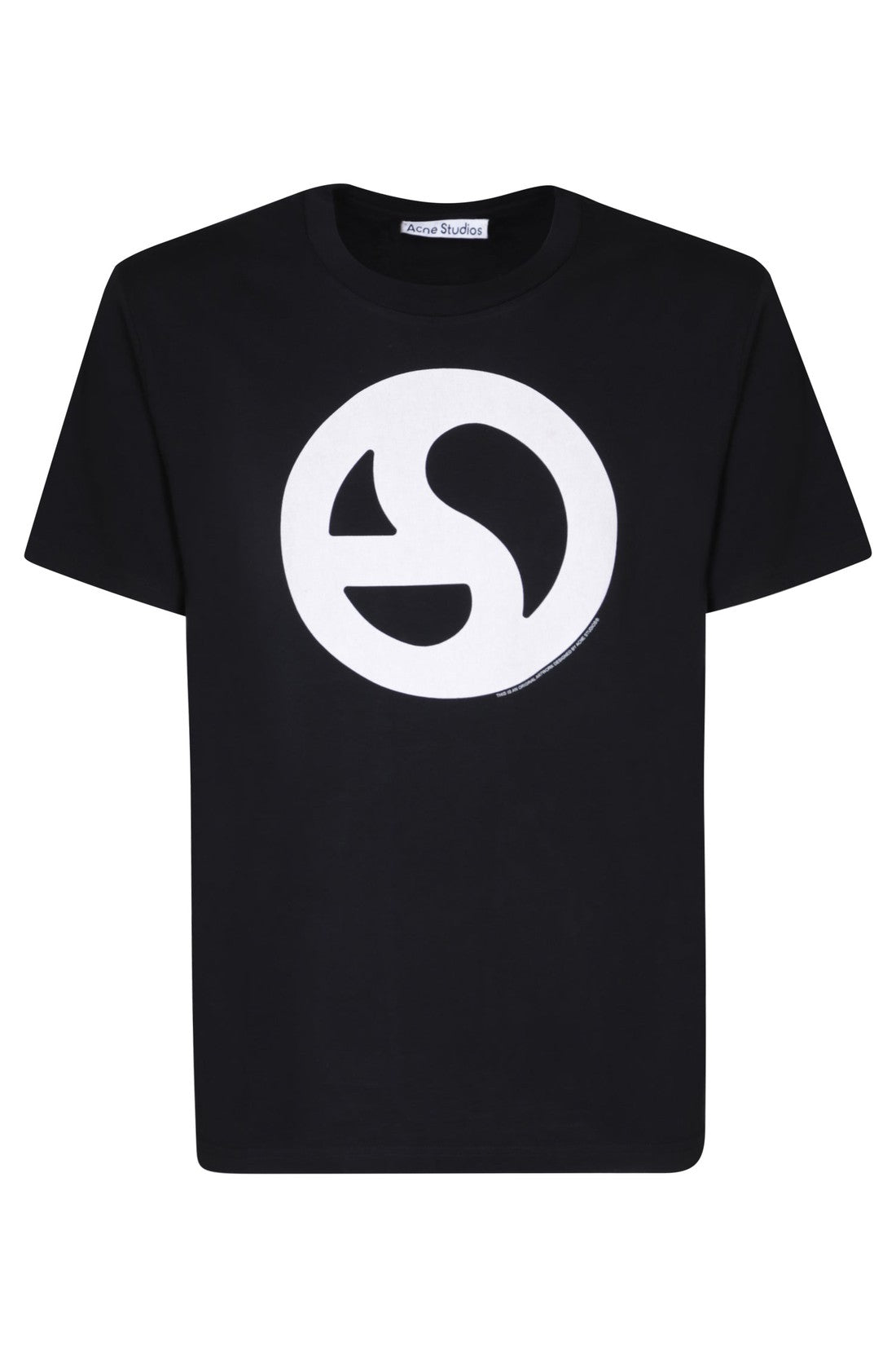 Acne Studios-OUTLET-SALE-T-Shirts & Polos SCHWARZ-ARCHIVIST