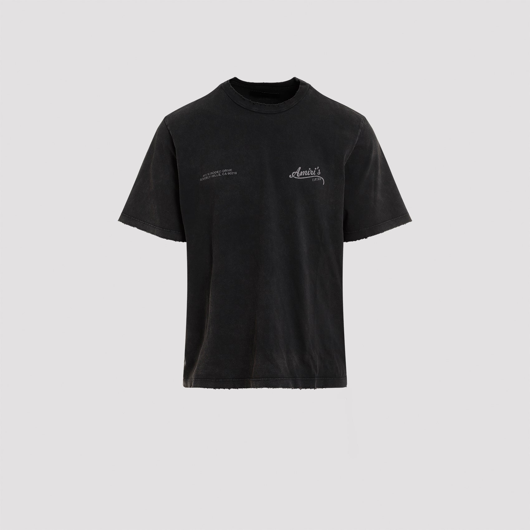 AMIRI-OUTLET-SALE-T-Shirts & Polos SCHWARZ-ARCHIVIST