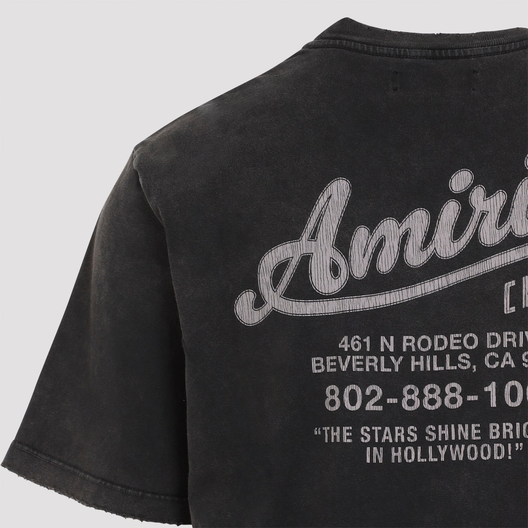 AMIRI-OUTLET-SALE-T-Shirts & Polos SCHWARZ-ARCHIVIST