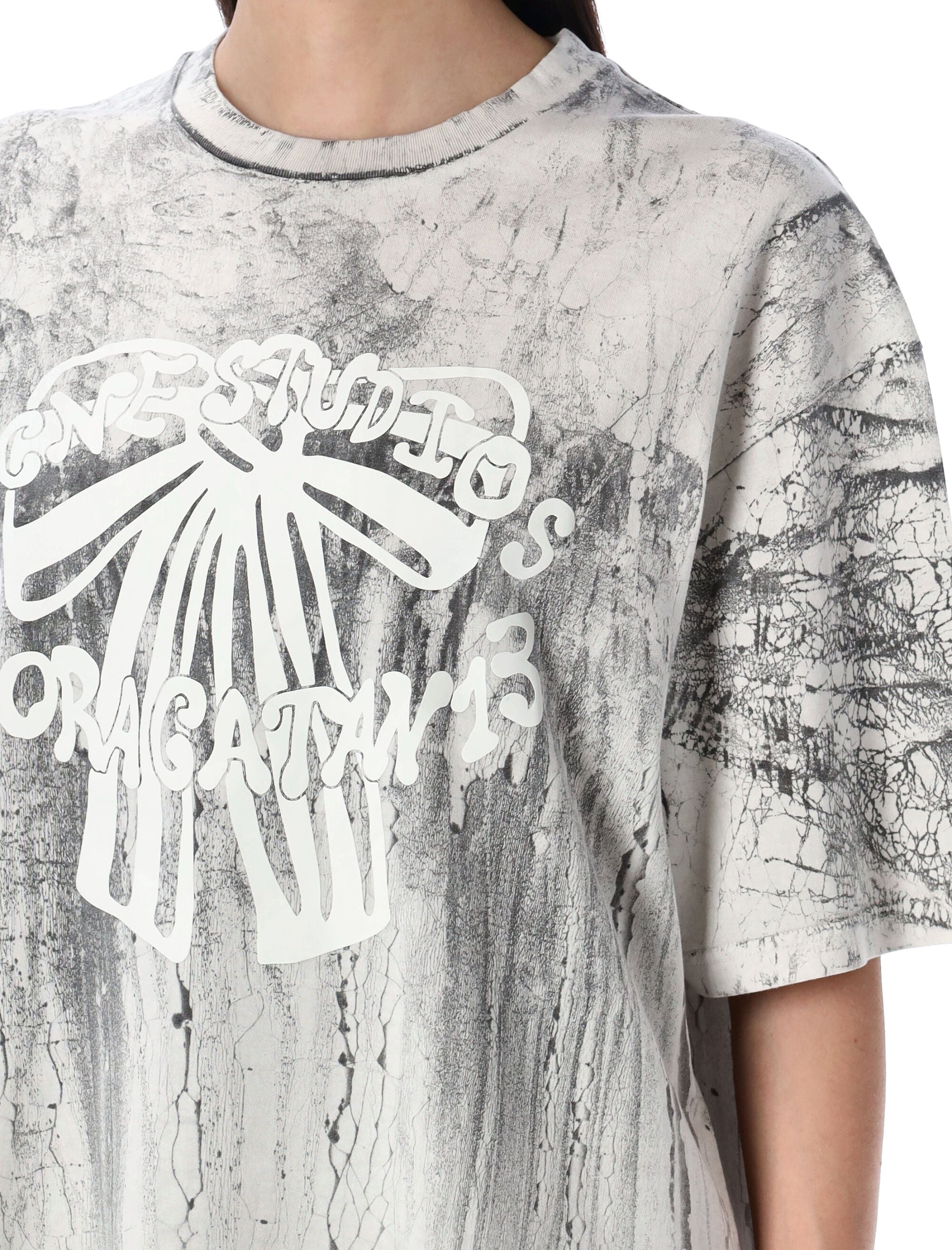 Acne Studios-OUTLET-SALE-T-Shirts & Polos SCHWARZ-ARCHIVIST