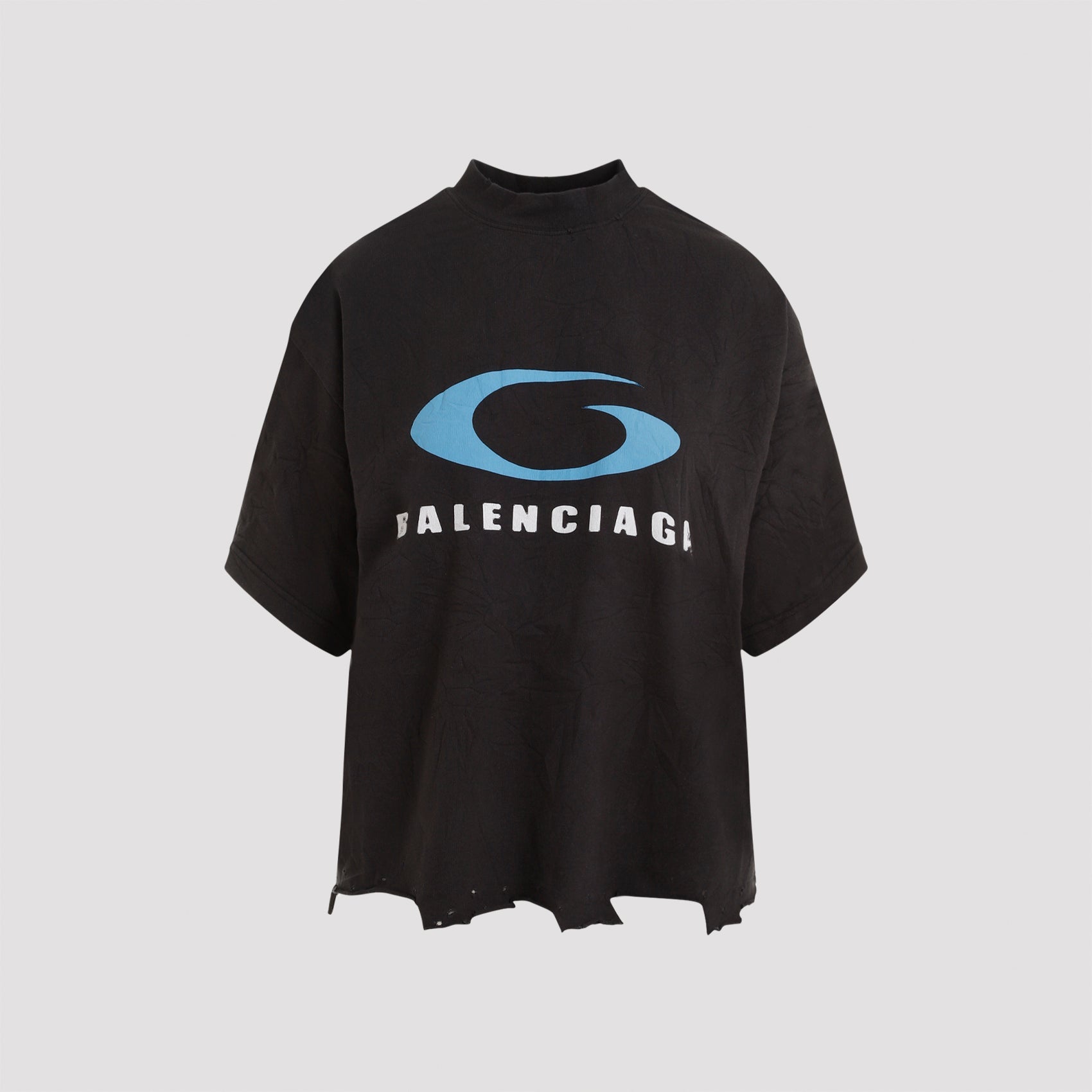 BALENCIAGA-OUTLET-SALE-T-Shirts & Polos SCHWARZ-ARCHIVIST