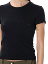 BLUMARINE-OUTLET-SALE-T-Shirts & Polos SCHWARZ-ARCHIVIST