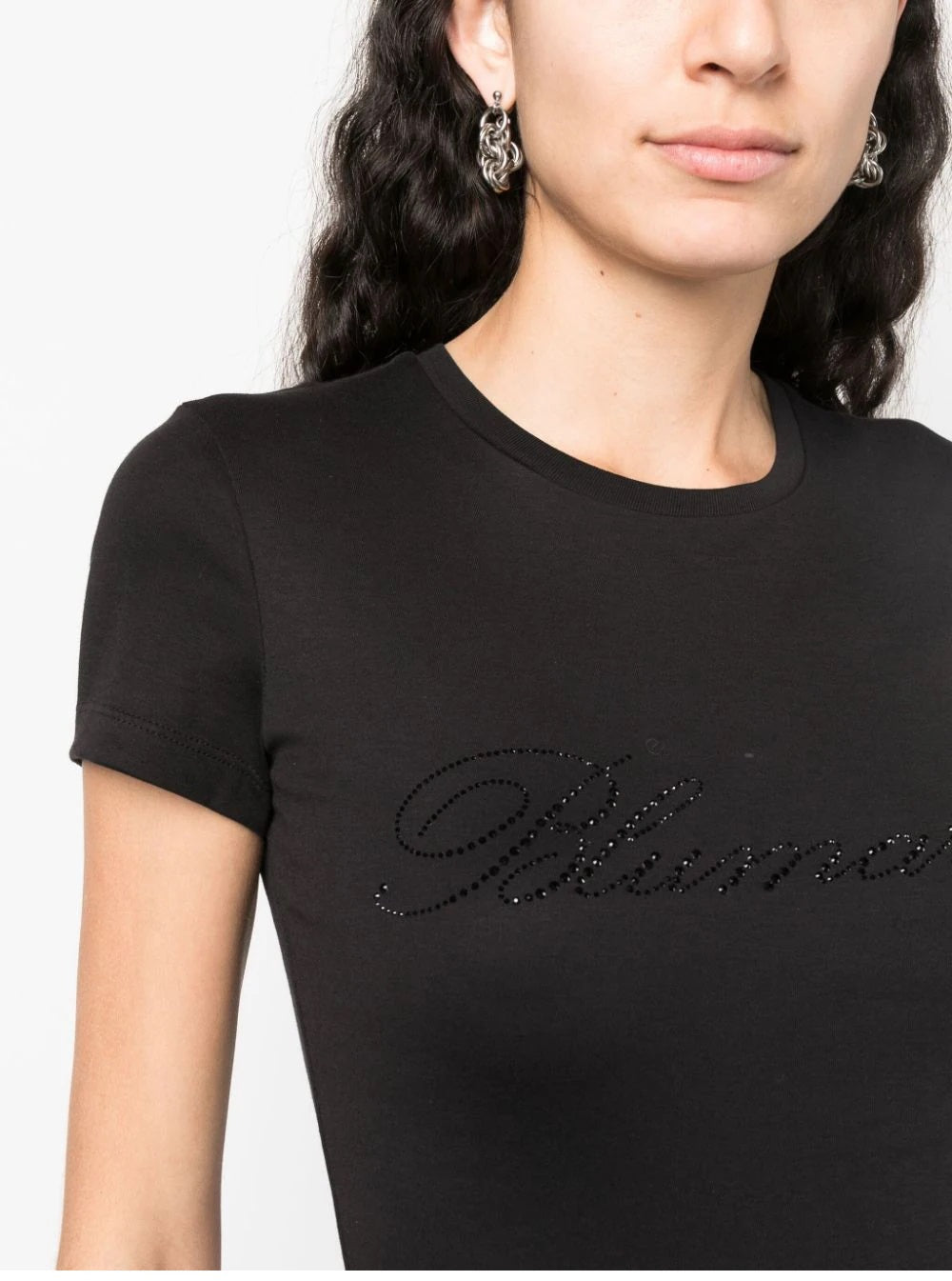 BLUMARINE-OUTLET-SALE-T-Shirts & Polos SCHWARZ-ARCHIVIST