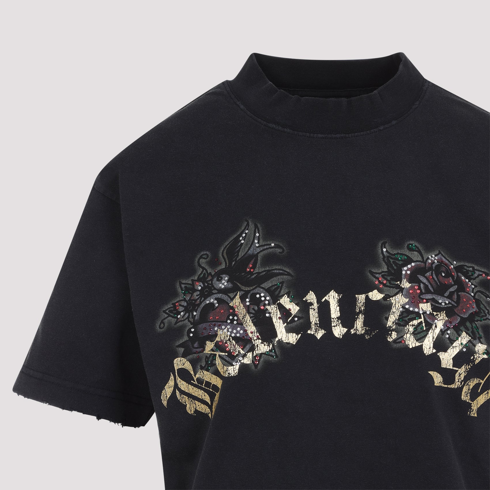 Balenciaga-OUTLET-SALE-T-Shirts & Polos SCHWARZ-ARCHIVIST