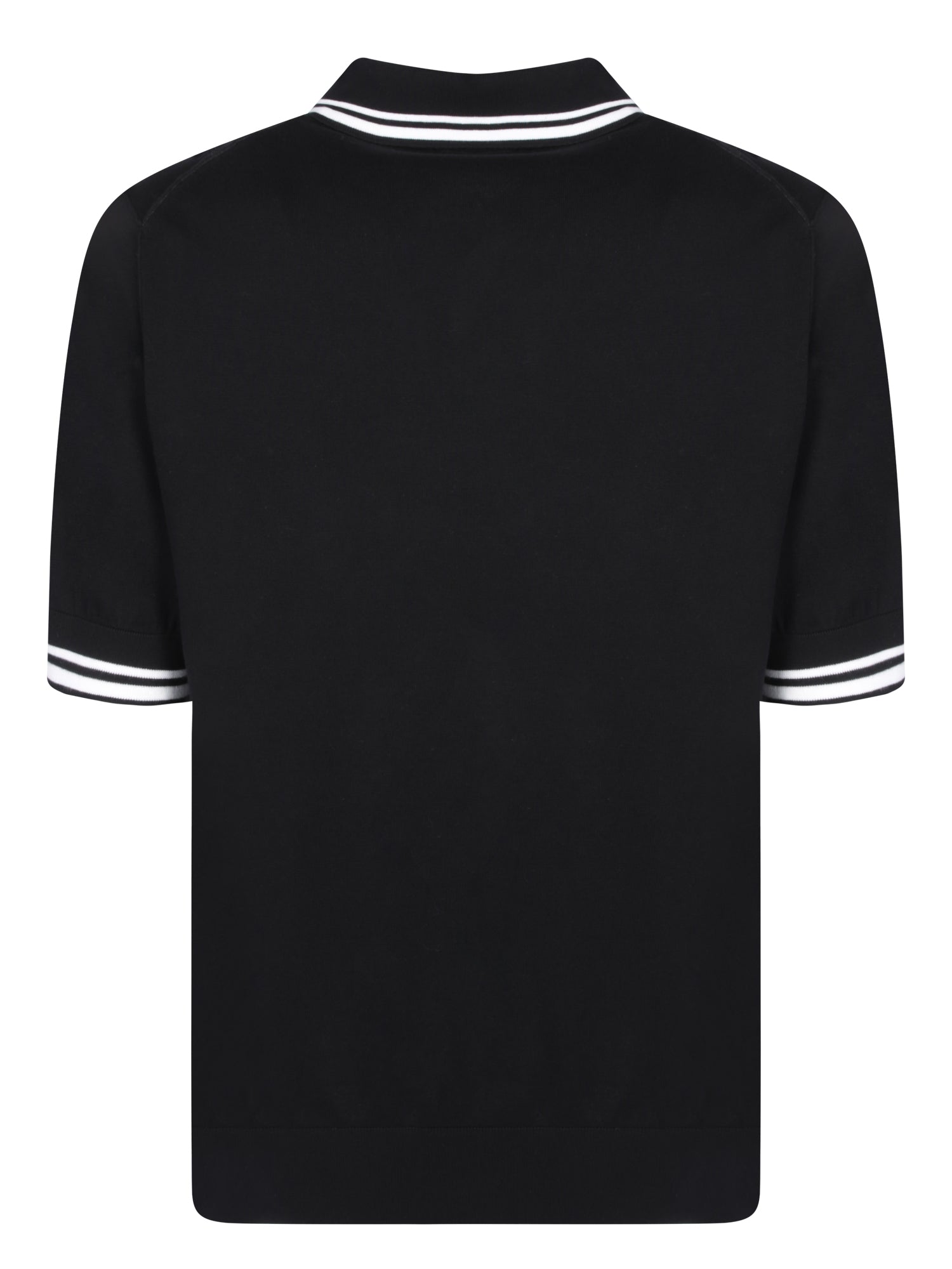 DOLCE & GABBANA-OUTLET-SALE-T-Shirts & Polos SCHWARZ-ARCHIVIST