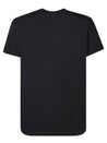 DSQUARED2-OUTLET-SALE-T-Shirts & Polos SCHWARZ-ARCHIVIST