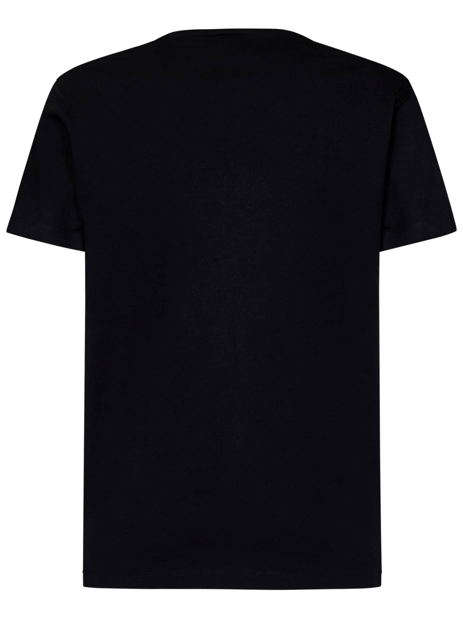 DSQUARED2-OUTLET-SALE-T-Shirts & Polos SCHWARZ-ARCHIVIST