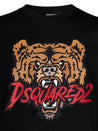 DSQUARED2-OUTLET-SALE-T-Shirts & Polos SCHWARZ-ARCHIVIST