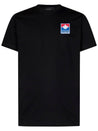 DSQUARED2-OUTLET-SALE-T-Shirts & Polos SCHWARZ-ARCHIVIST