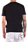 DSQUARED2-OUTLET-SALE-T-Shirts & Polos SCHWARZ-ARCHIVIST