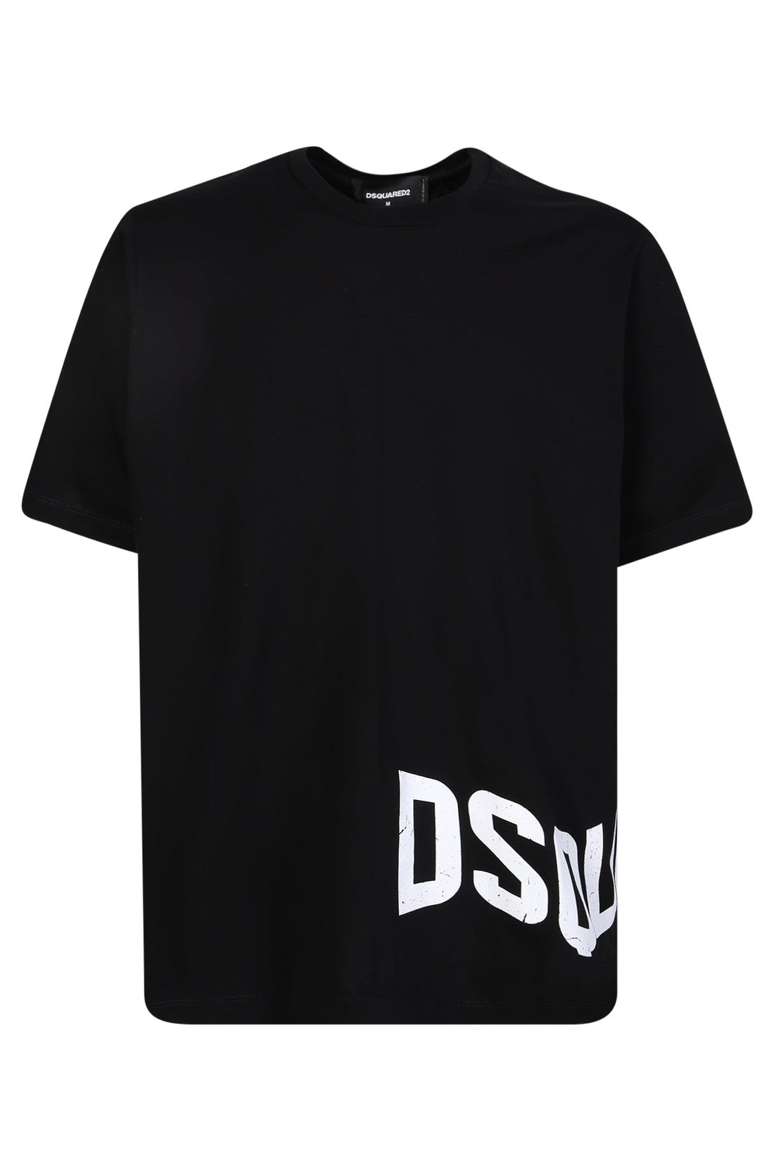 DSQUARED2-OUTLET-SALE-T-Shirts & Polos SCHWARZ-ARCHIVIST