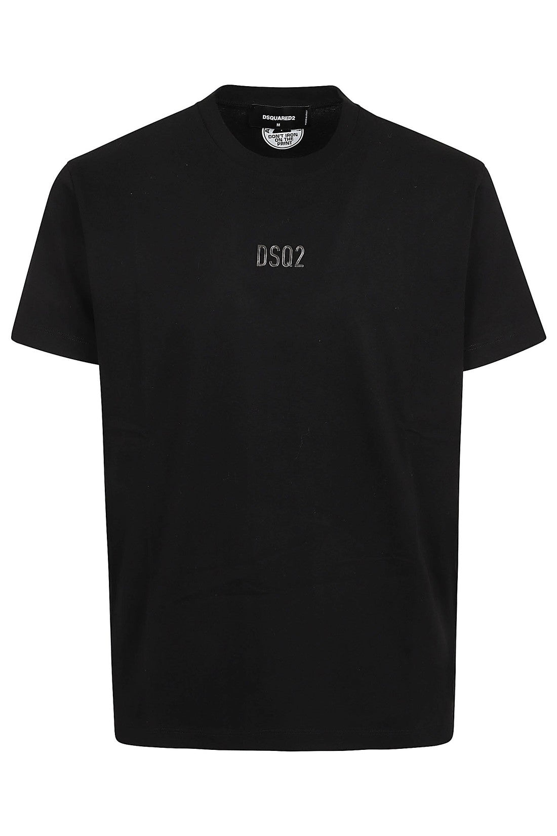 DSQUARED2-OUTLET-SALE-T-Shirts & Polos SCHWARZ-ARCHIVIST