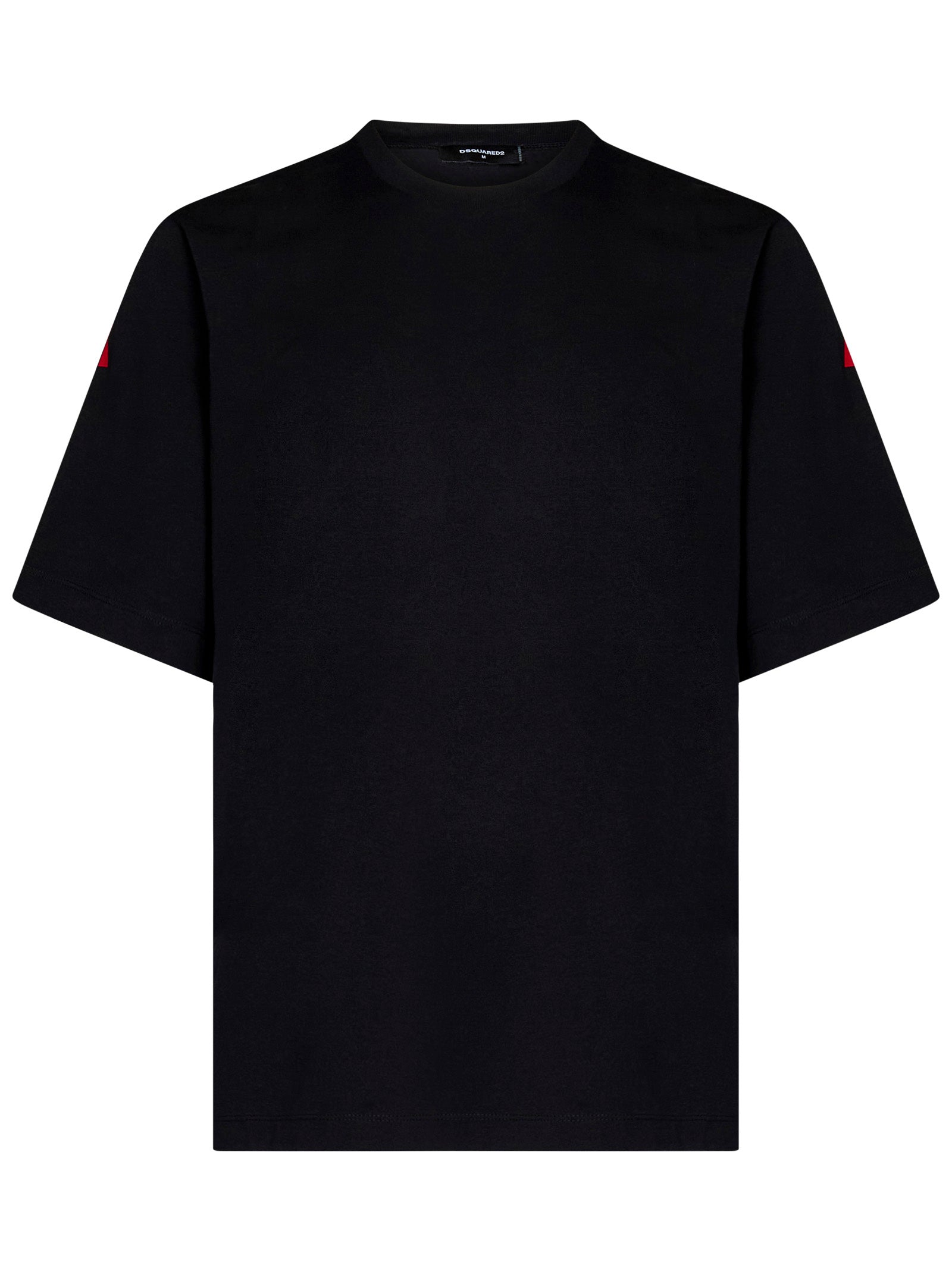 DSQUARED2-OUTLET-SALE-T-Shirts & Polos SCHWARZ-ARCHIVIST