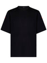 DSQUARED2-OUTLET-SALE-T-Shirts & Polos SCHWARZ-ARCHIVIST