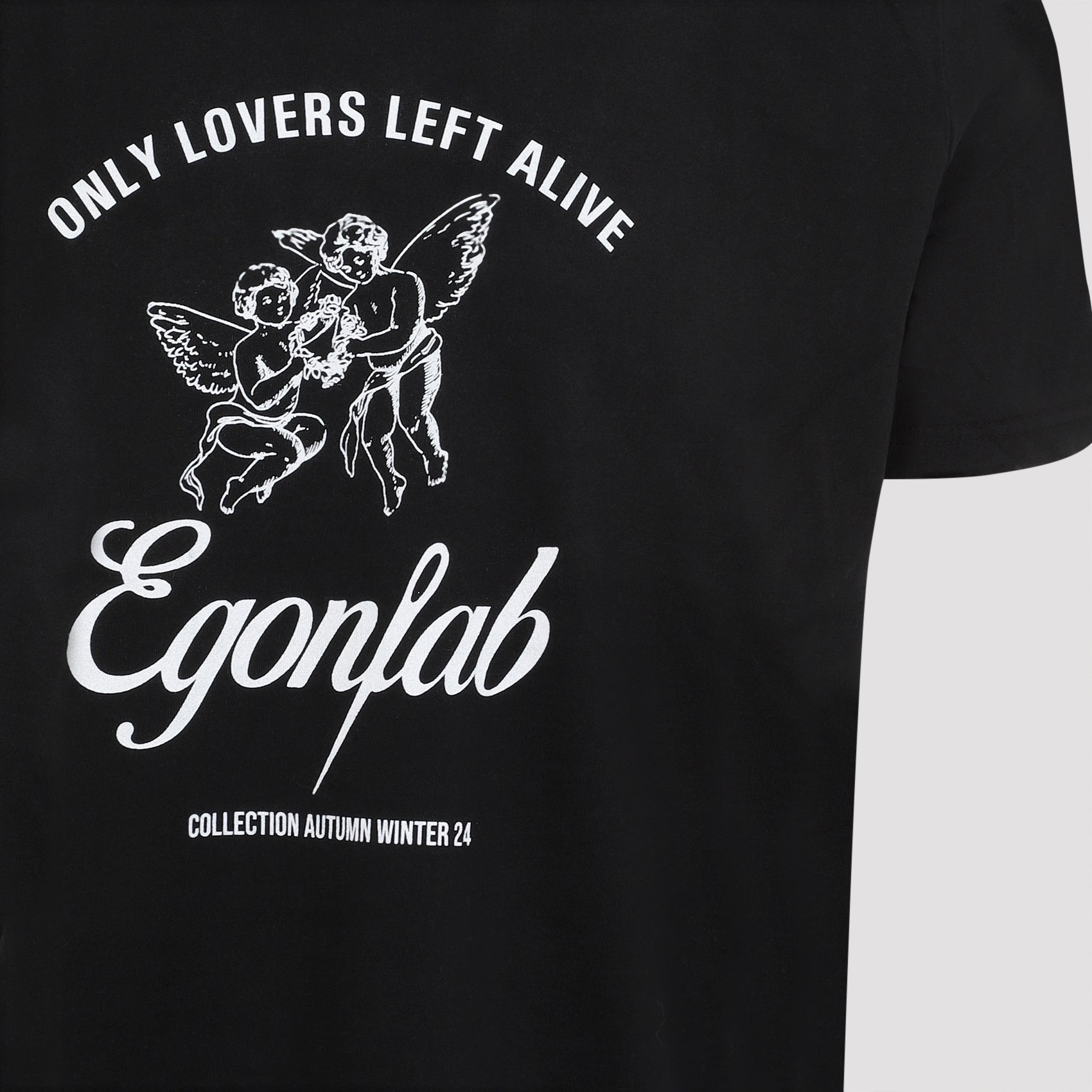 EGONLAB-OUTLET-SALE-T-Shirts & Polos SCHWARZ-ARCHIVIST