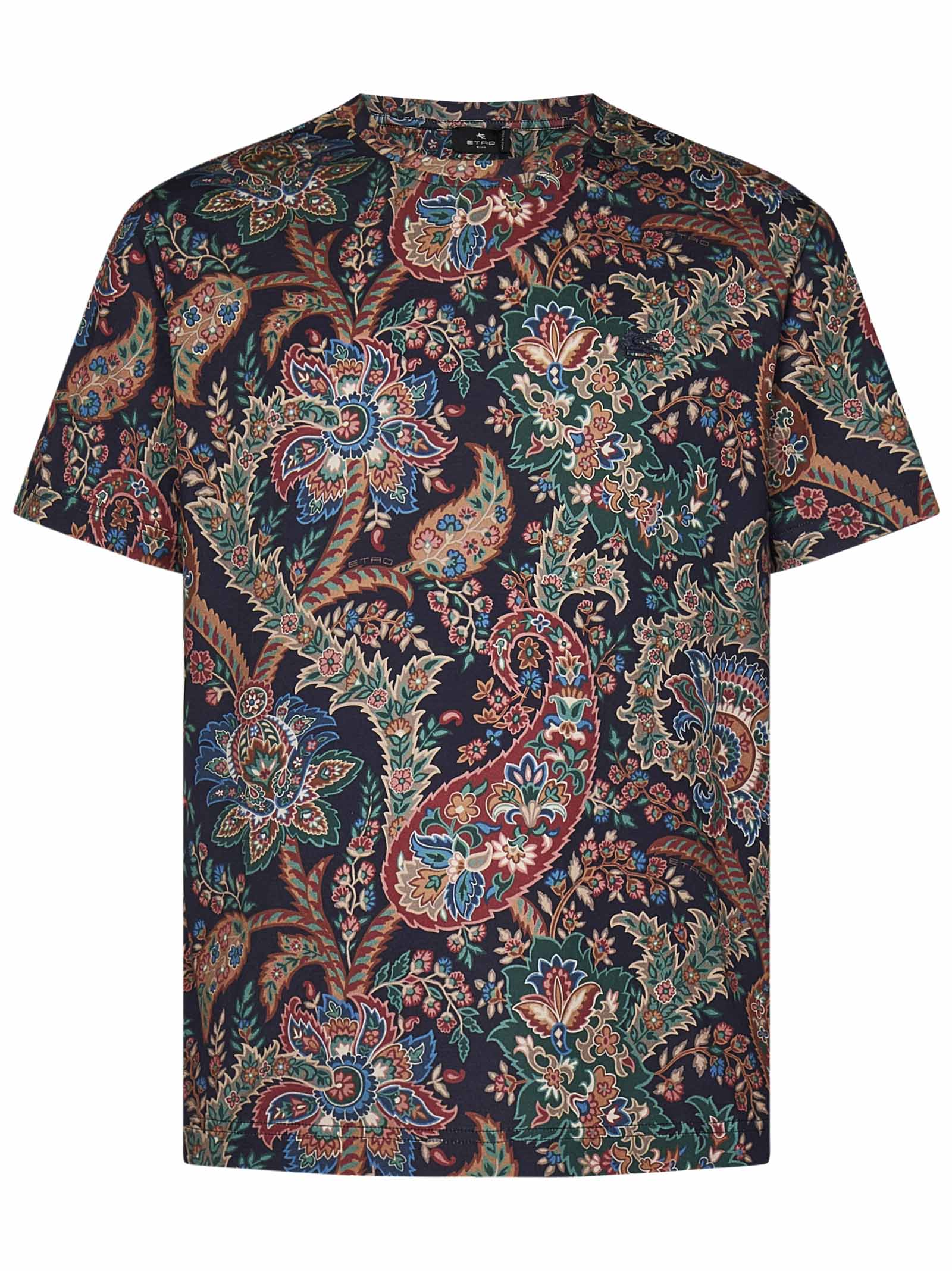 ETRO-OUTLET-SALE-T-Shirts & Polos SCHWARZ-ARCHIVIST