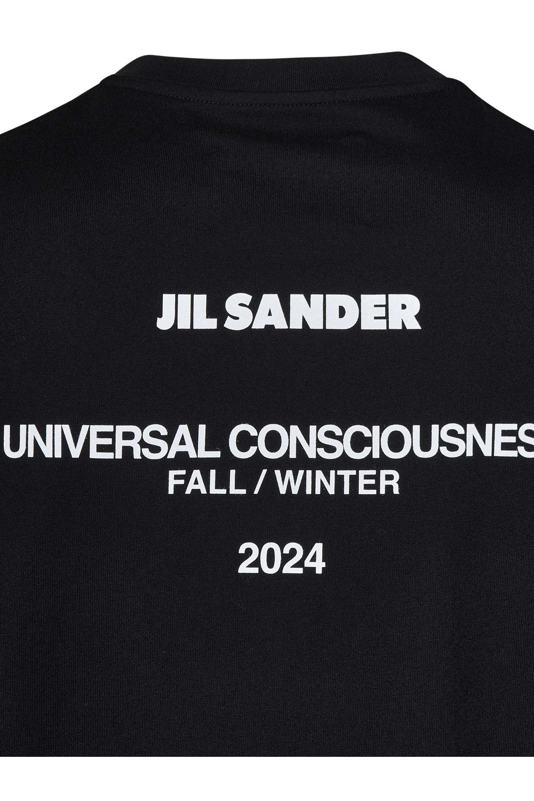 JIL SANDER-OUTLET-SALE-T-Shirts & Polos SCHWARZ-ARCHIVIST