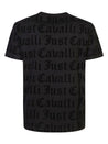 Just Cavalli-OUTLET-SALE-T-Shirts & Polos SCHWARZ-ARCHIVIST