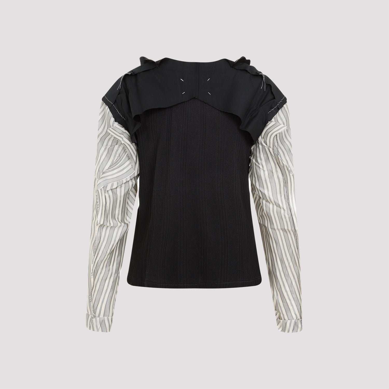 MAISON MARGIELA-OUTLET-SALE-T-Shirts & Polos SCHWARZ-ARCHIVIST