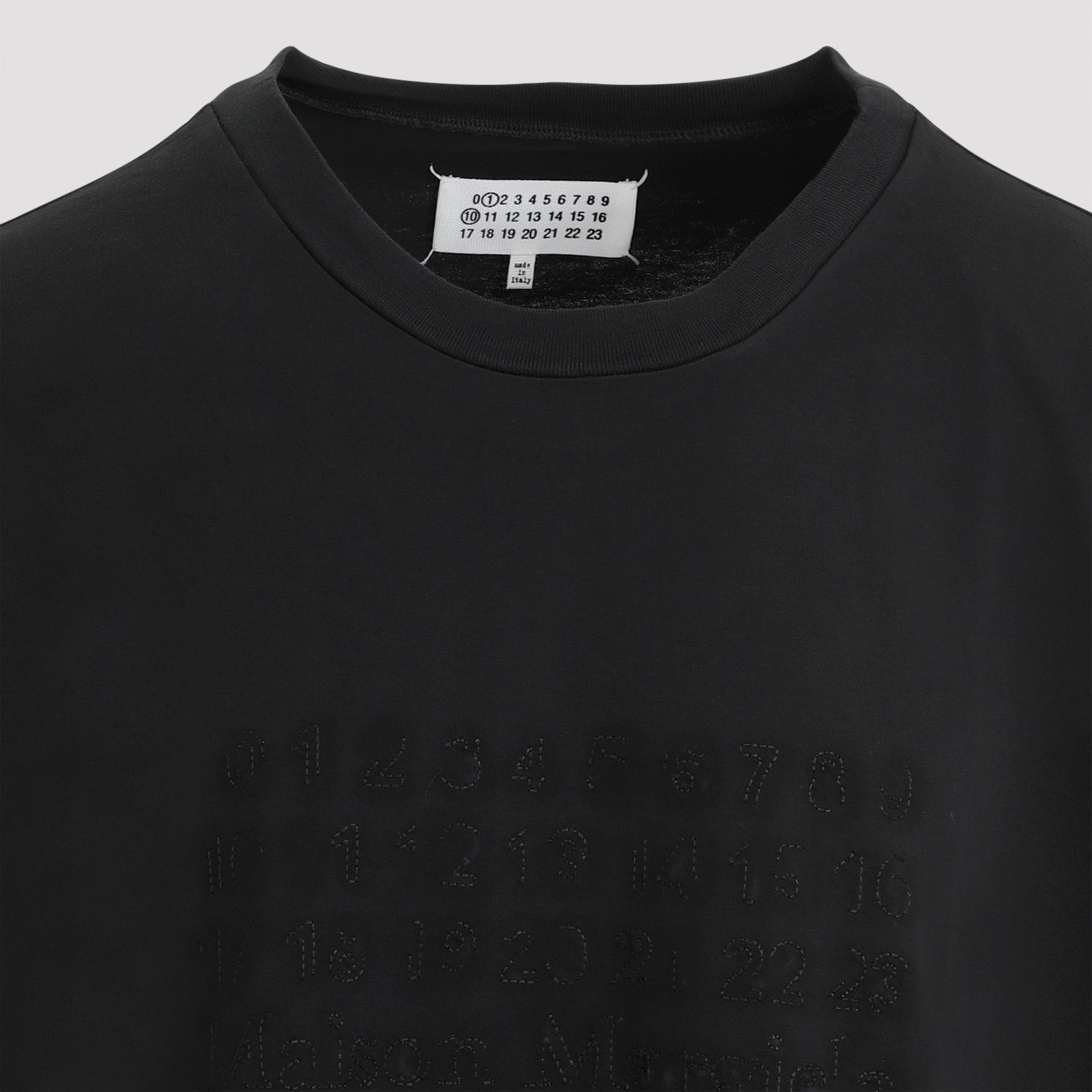 MAISON MARGIELA-OUTLET-SALE-T-Shirts & Polos SCHWARZ-ARCHIVIST