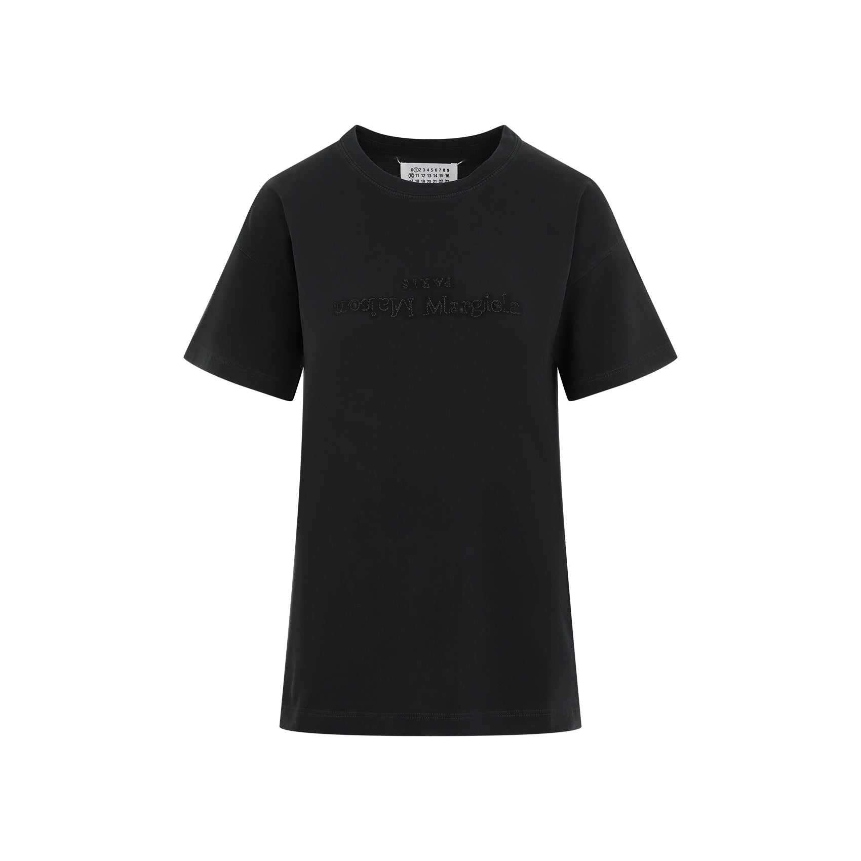 MAISON MARGIELA-OUTLET-SALE-T-Shirts & Polos SCHWARZ-ARCHIVIST