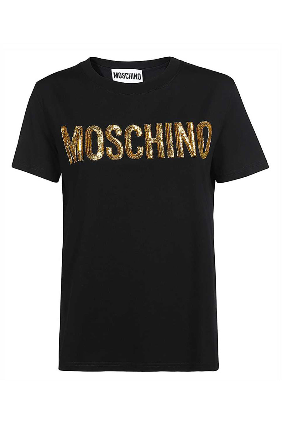 MOSCHINO-OUTLET-SALE-T-Shirts & Polos SCHWARZ-ARCHIVIST