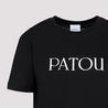 PATOU-OUTLET-SALE-T-Shirts & Polos SCHWARZ-ARCHIVIST