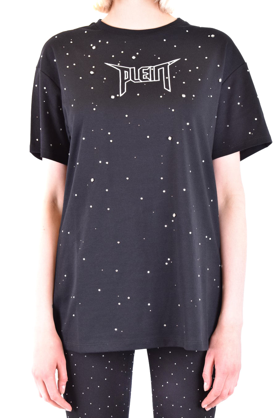 PHILIPP PLEIN-OUTLET-SALE-T-Shirts & Polos SCHWARZ-ARCHIVIST