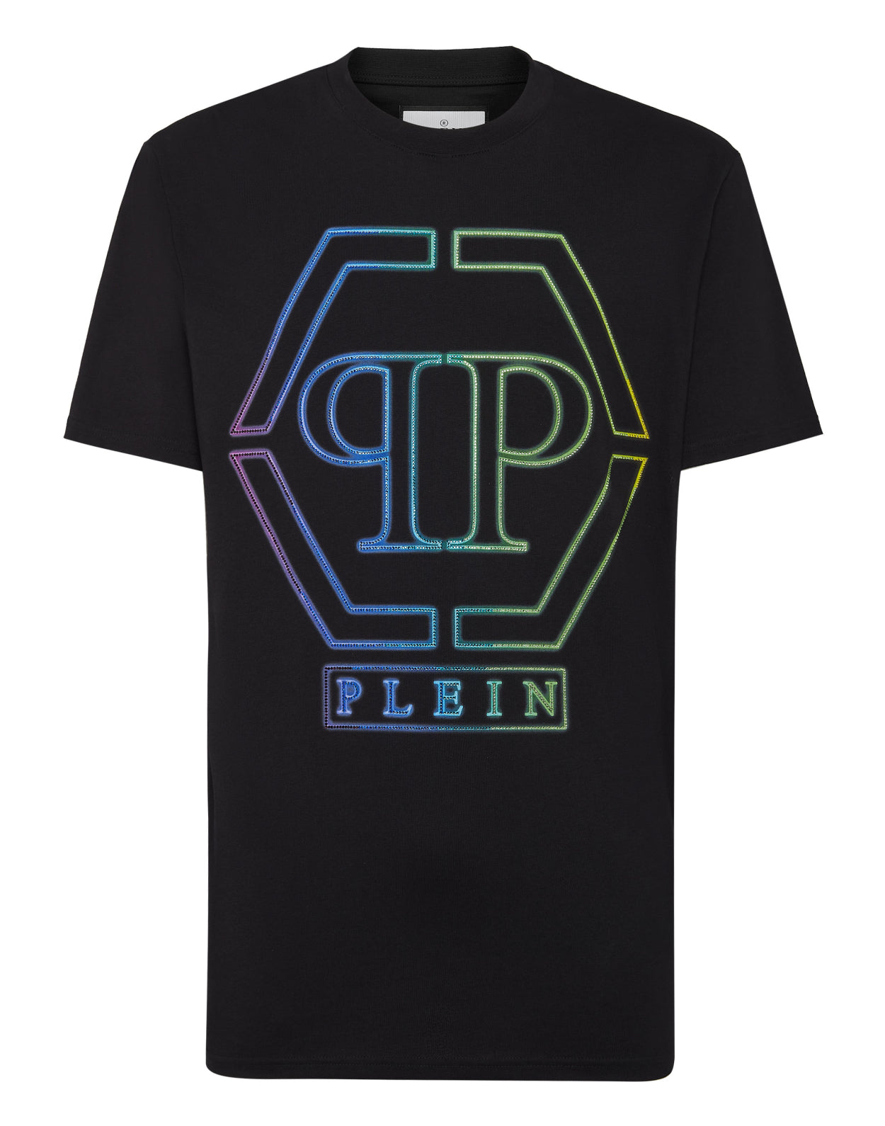 PHILIPP PLEIN-OUTLET-SALE-T-Shirts & Polos SCHWARZ-ARCHIVIST