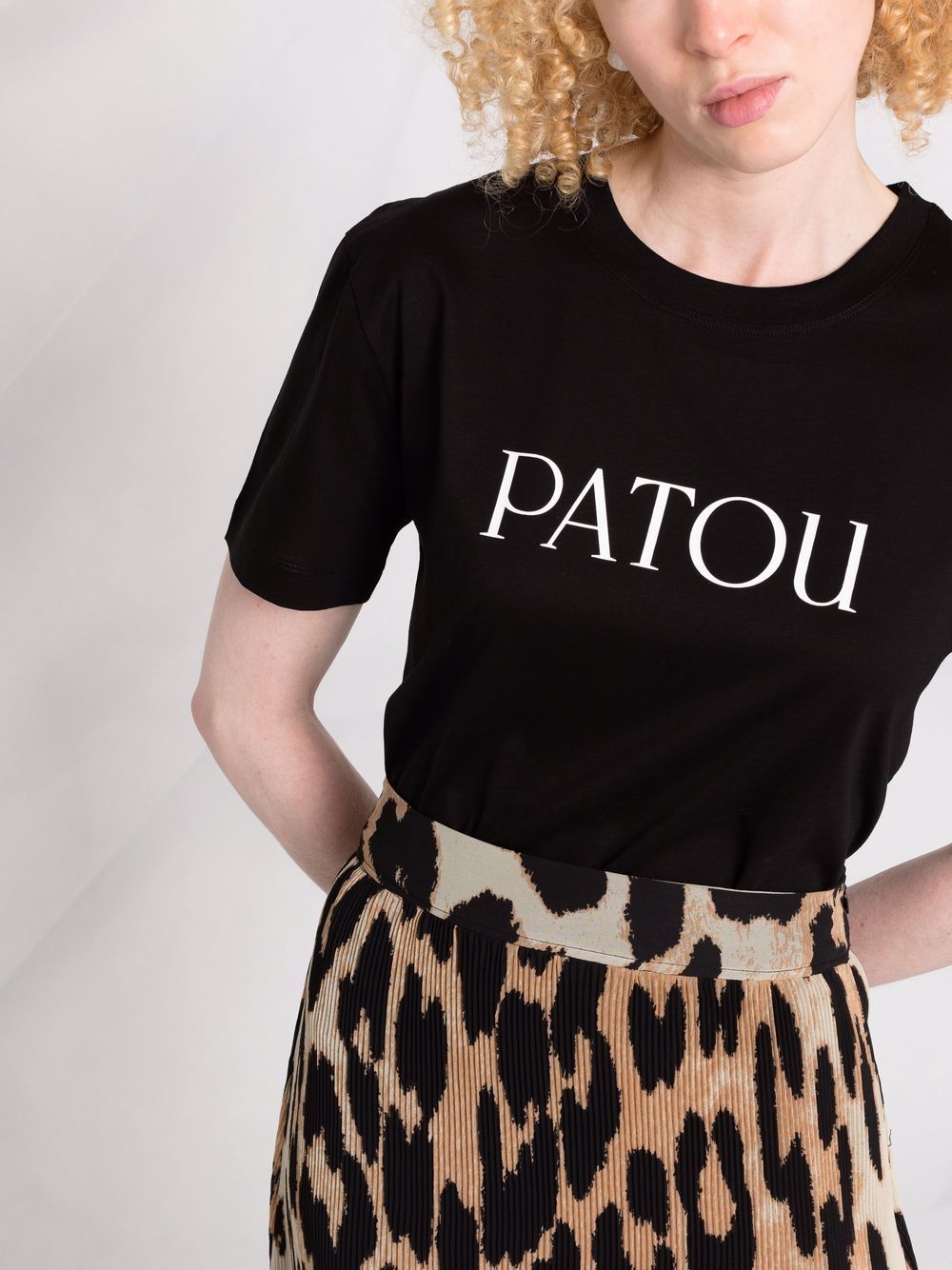 Patou-OUTLET-SALE-T-Shirts & Polos SCHWARZ-ARCHIVIST