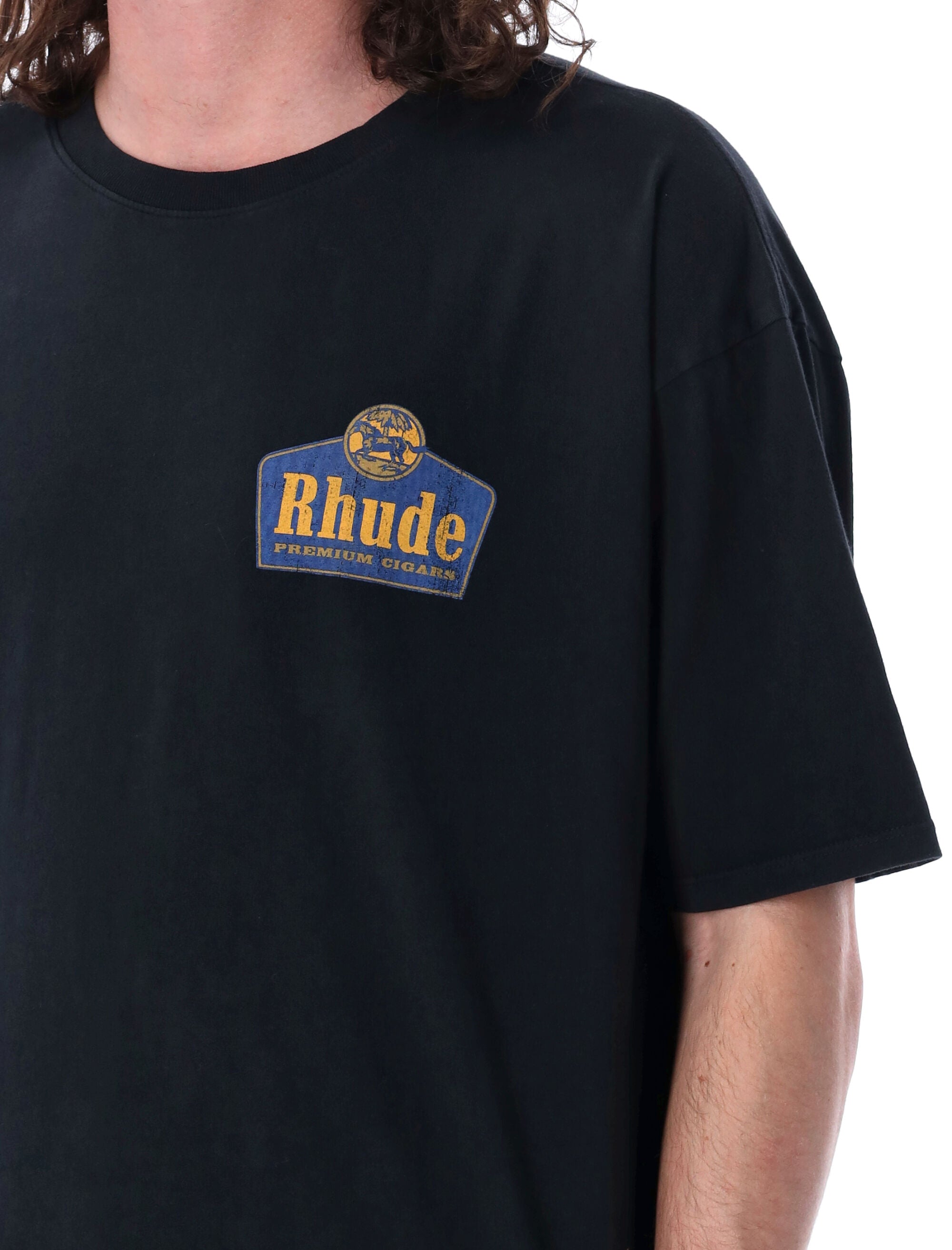 RHUDE-OUTLET-SALE-T-Shirts & Polos SCHWARZ-ARCHIVIST