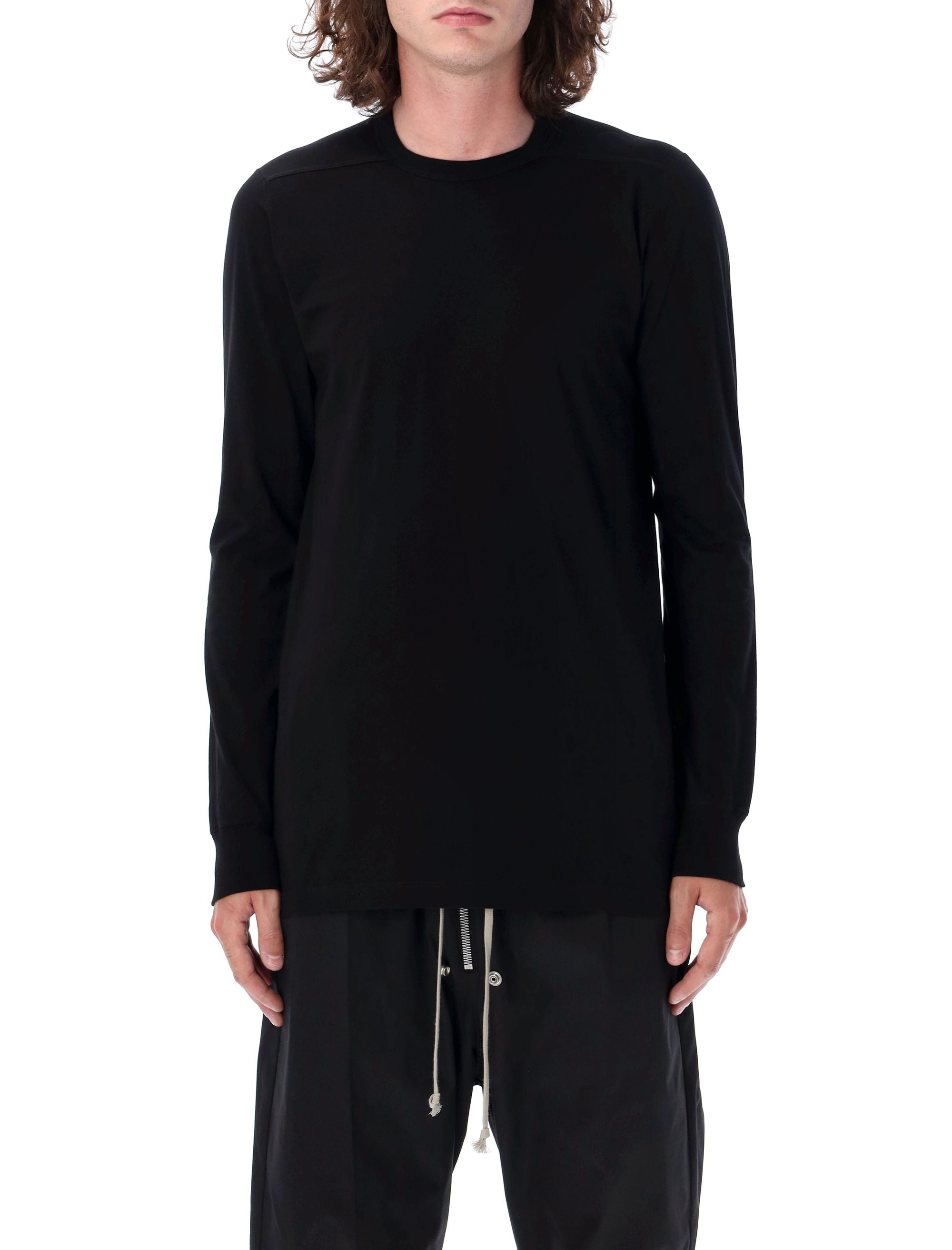 RICK OWENS-OUTLET-SALE-T-Shirts & Polos SCHWARZ-ARCHIVIST