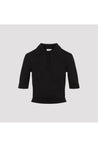 SAINT LAURENT-OUTLET-SALE-T-Shirts & Polos SCHWARZ-ARCHIVIST