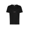 SAINT LAURENT-OUTLET-SALE-T-Shirts & Polos SCHWARZ-ARCHIVIST