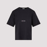Saint Laurent-OUTLET-SALE-T-Shirts & Polos SCHWARZ-ARCHIVIST