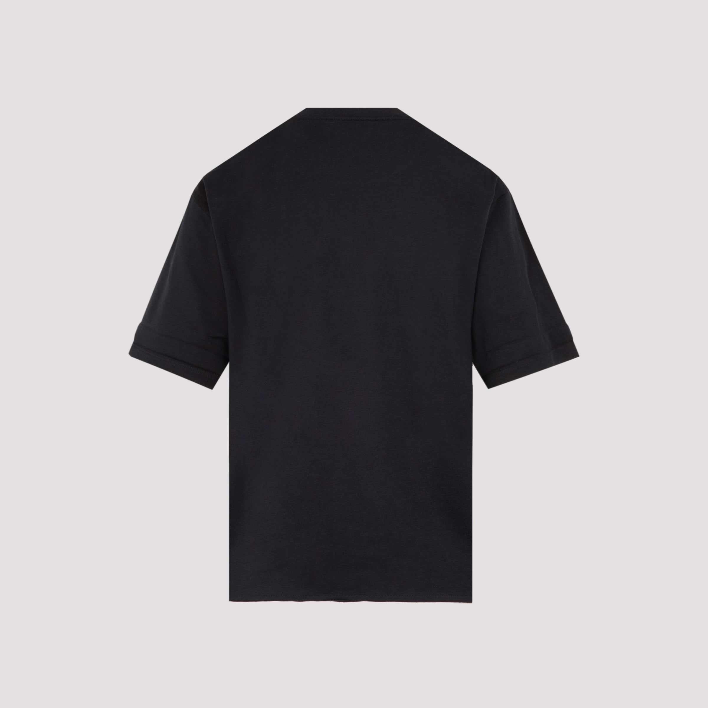 Saint Laurent-OUTLET-SALE-T-Shirts & Polos SCHWARZ-ARCHIVIST