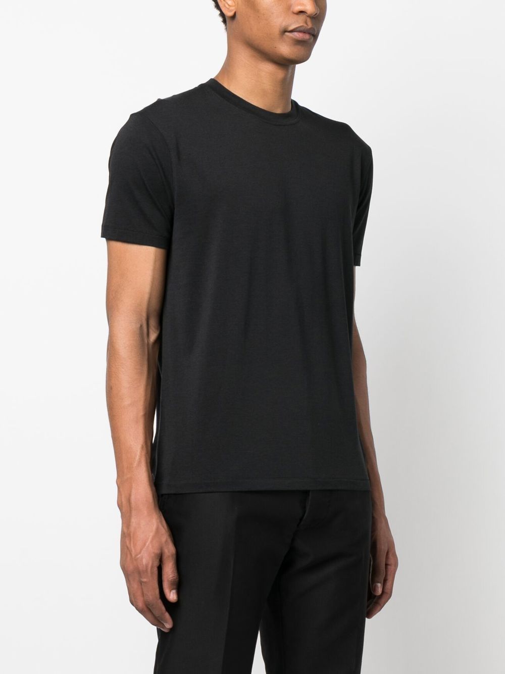 TOM FORD-OUTLET-SALE-T-Shirts & Polos SCHWARZ-ARCHIVIST