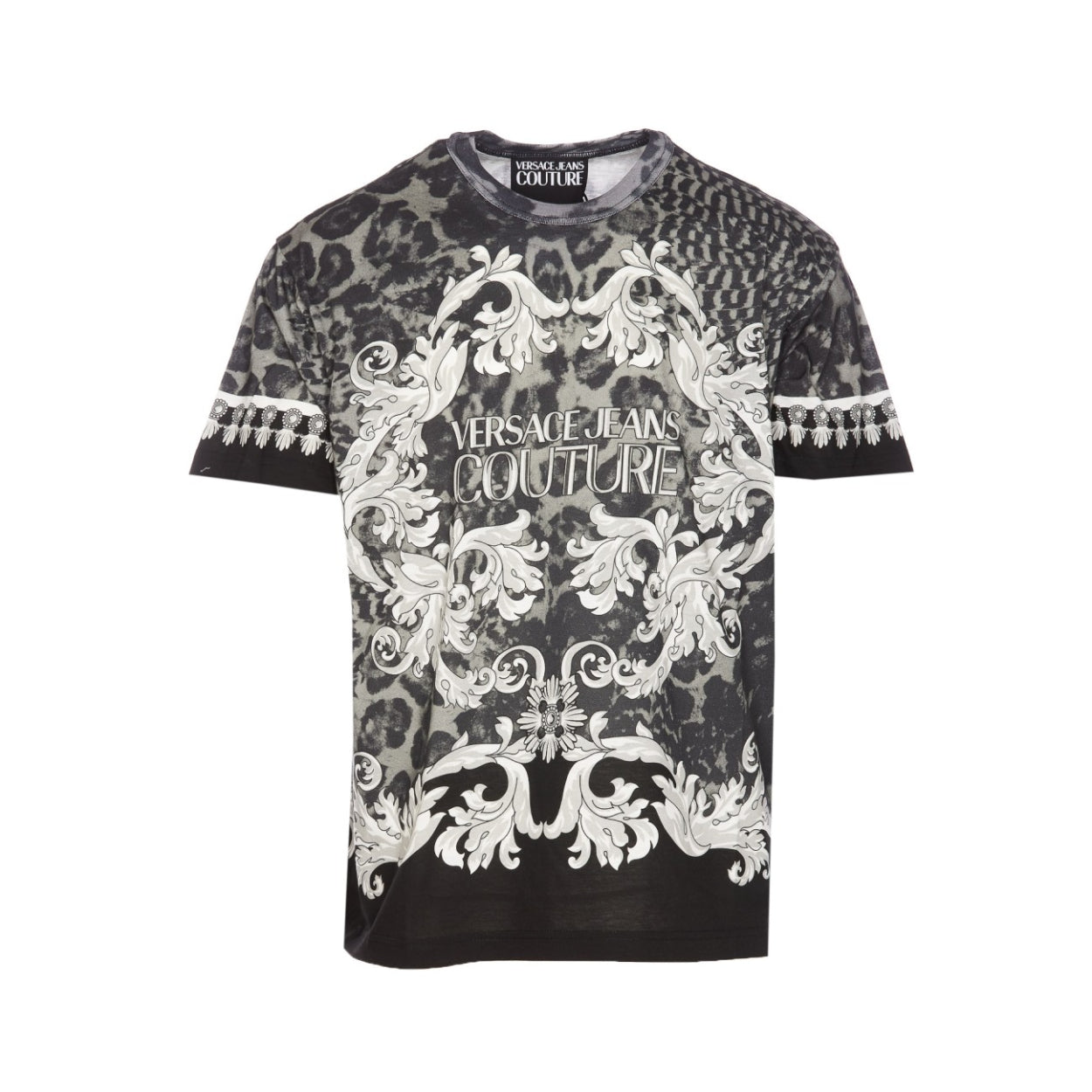 VERSACE JEANS COUTURE-OUTLET-SALE-T-Shirts & Polos SCHWARZ-ARCHIVIST