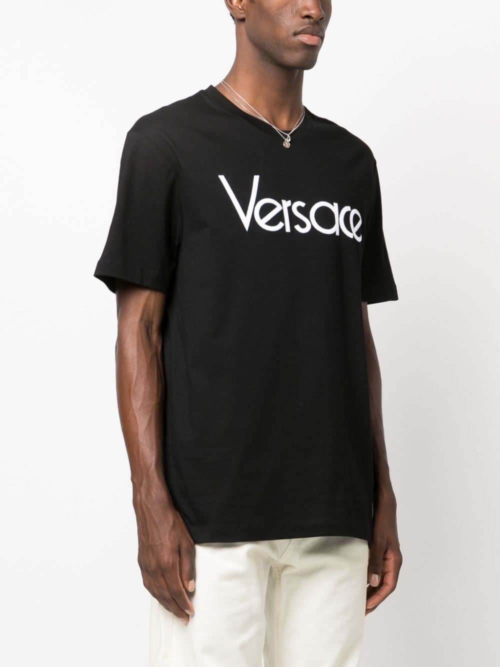 Versace-OUTLET-SALE-T-Shirts & Polos SCHWARZ-ARCHIVIST