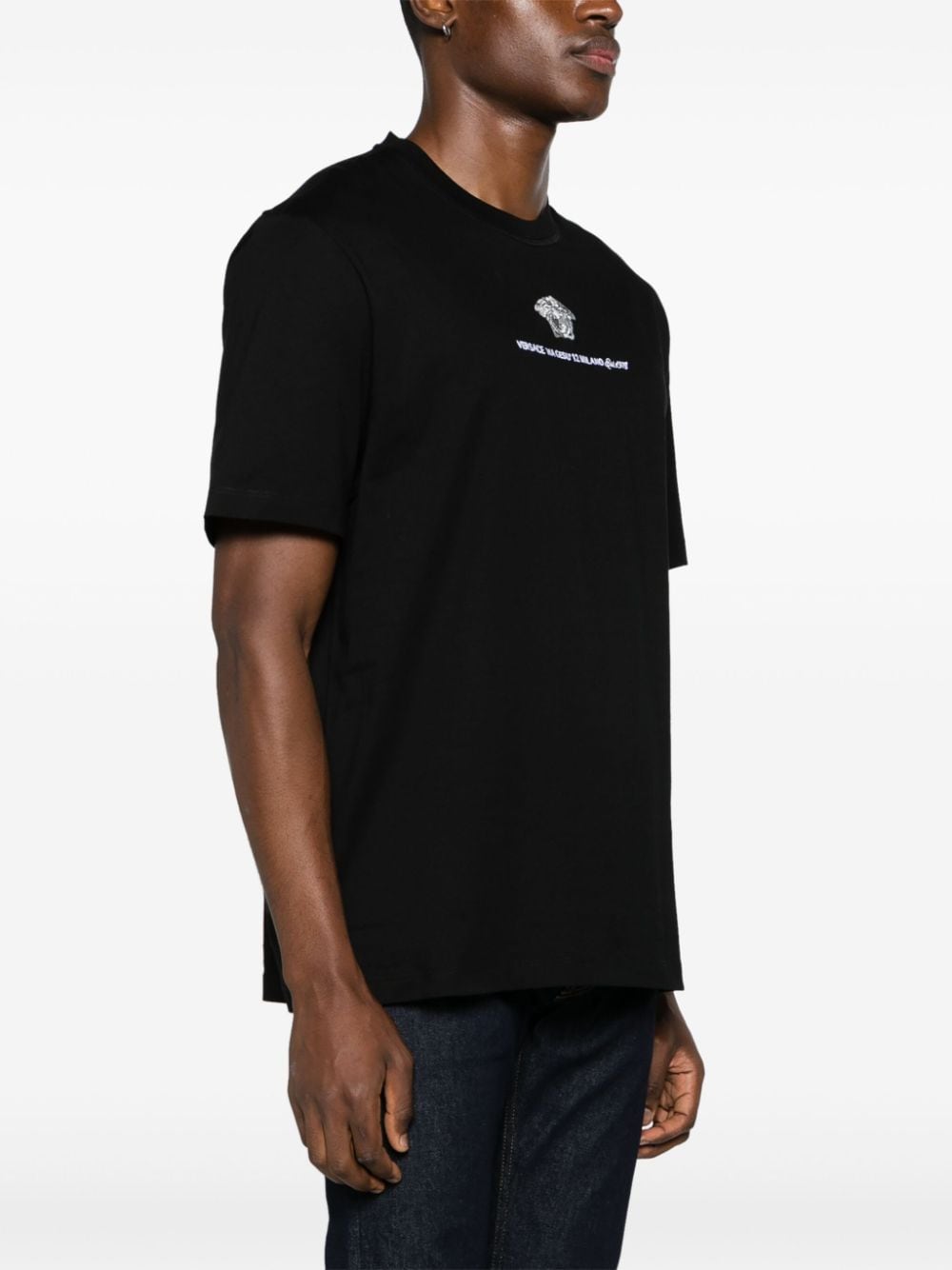 Versace-OUTLET-SALE-T-Shirts & Polos SCHWARZ-ARCHIVIST