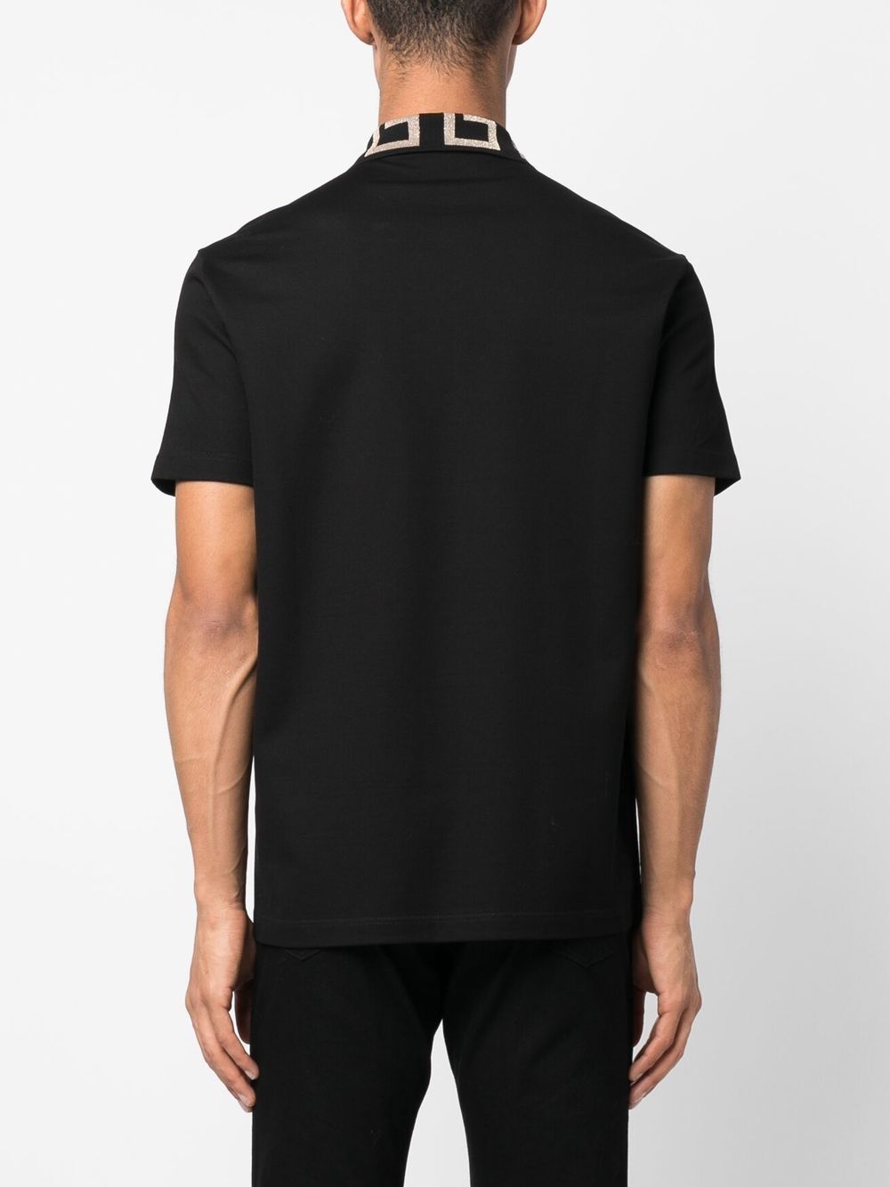 Versace-OUTLET-SALE-T-Shirts & Polos SCHWARZ-ARCHIVIST