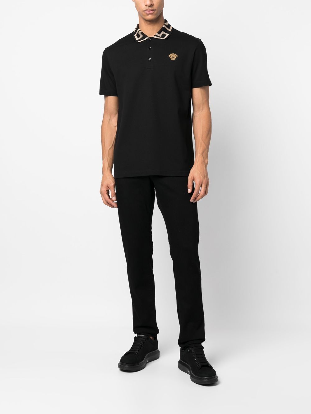 Versace-OUTLET-SALE-T-Shirts & Polos SCHWARZ-ARCHIVIST