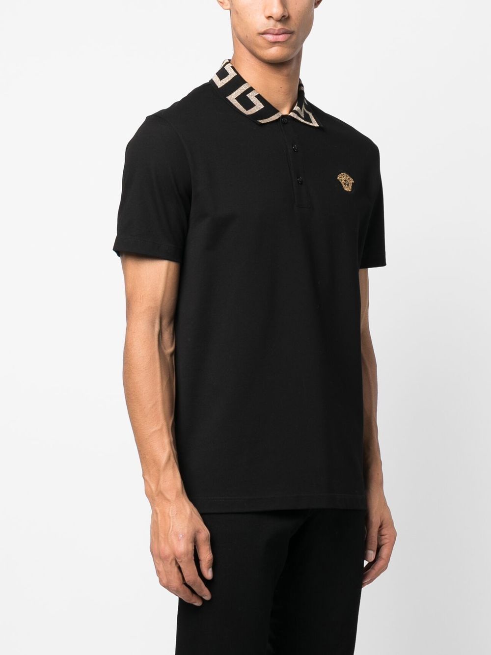 Versace-OUTLET-SALE-T-Shirts & Polos SCHWARZ-ARCHIVIST