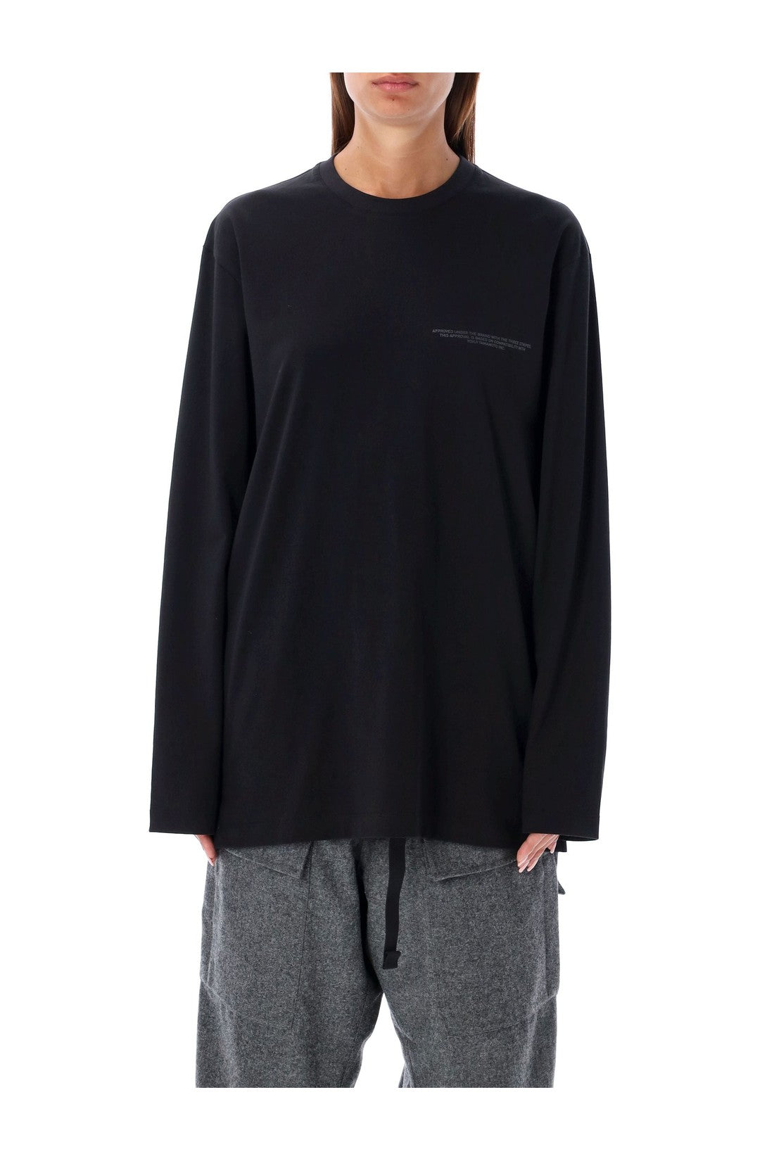 Y-3-OUTLET-SALE-T-Shirts & Polos SCHWARZ-ARCHIVIST