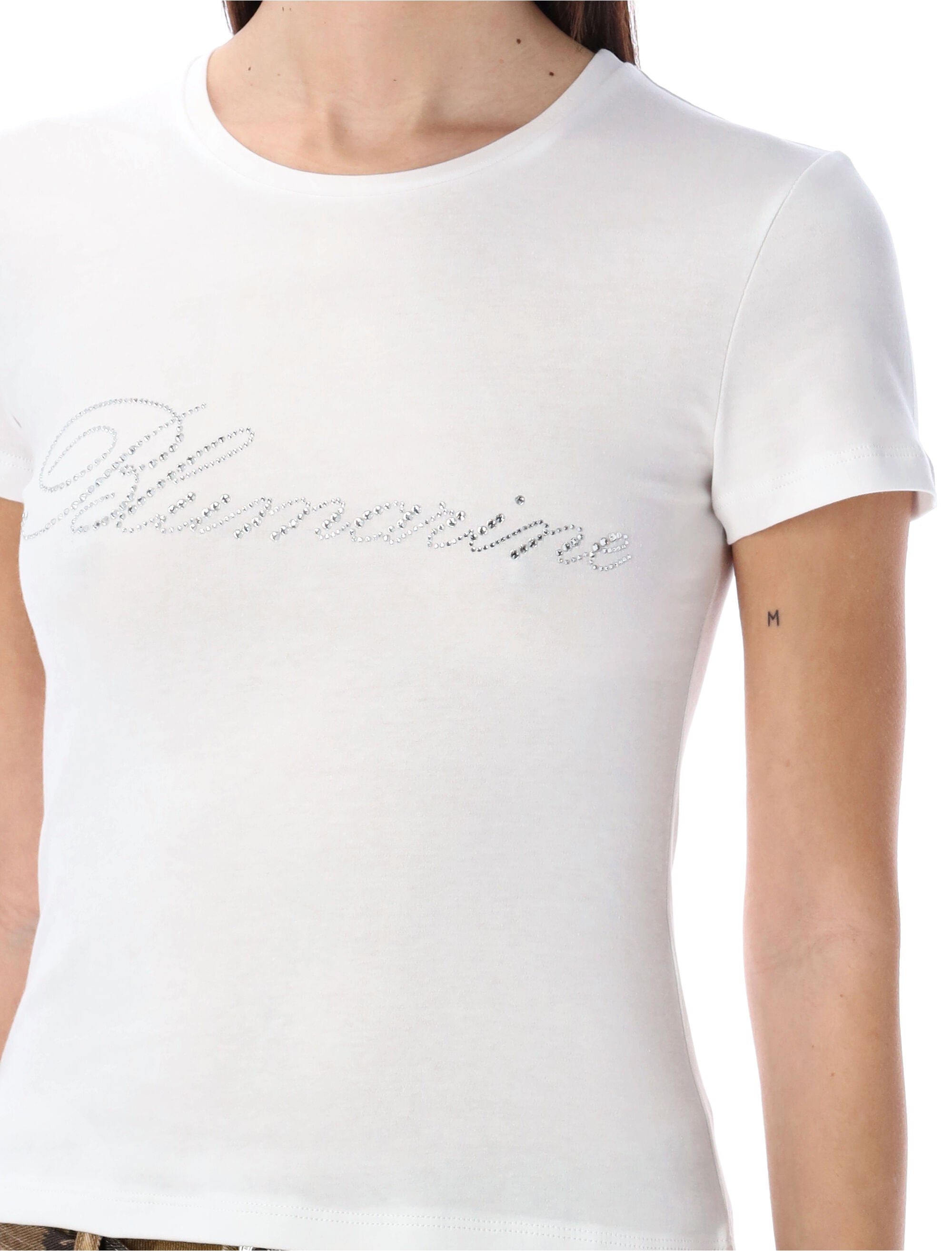 BLUMARINE-OUTLET-SALE-T-Shirts & Polos WEISS-ARCHIVIST