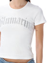 BLUMARINE-OUTLET-SALE-T-Shirts & Polos WEISS-ARCHIVIST