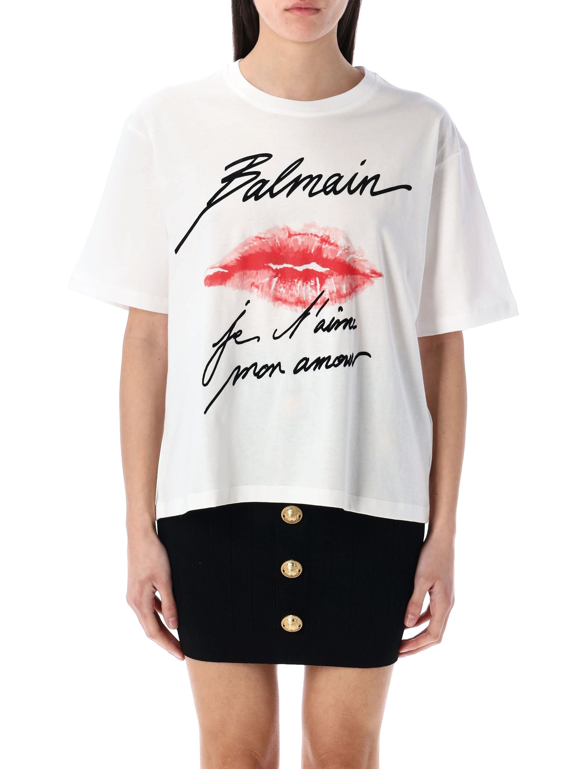 Balmain-OUTLET-SALE-T-Shirts & Polos WEISS-ARCHIVIST