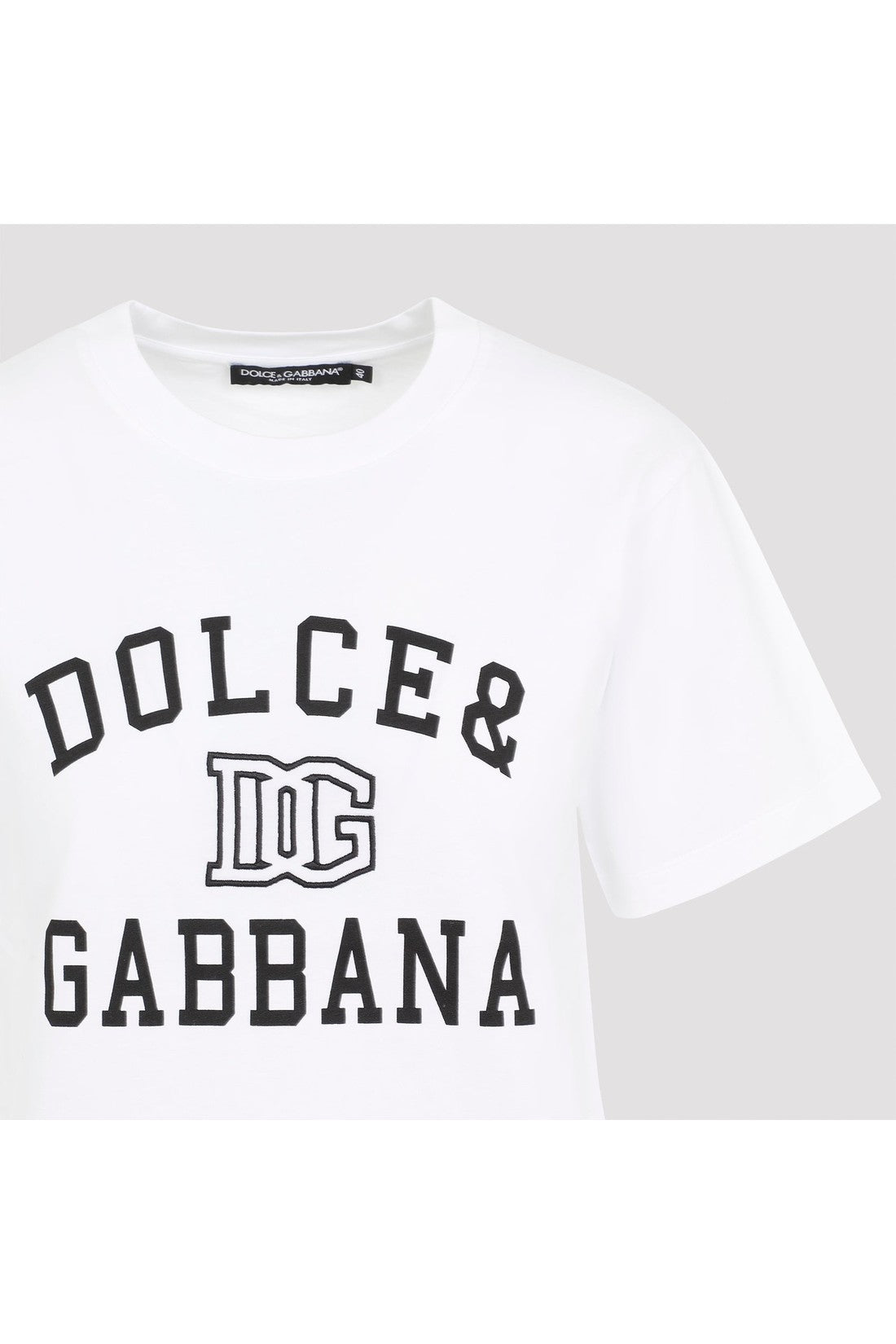 DOLCE & GABBANA-OUTLET-SALE-T-Shirts & Polos WEISS-ARCHIVIST