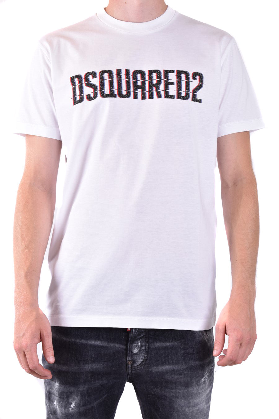 DSQUARED2-OUTLET-SALE-T-Shirts & Polos WEISS-ARCHIVIST