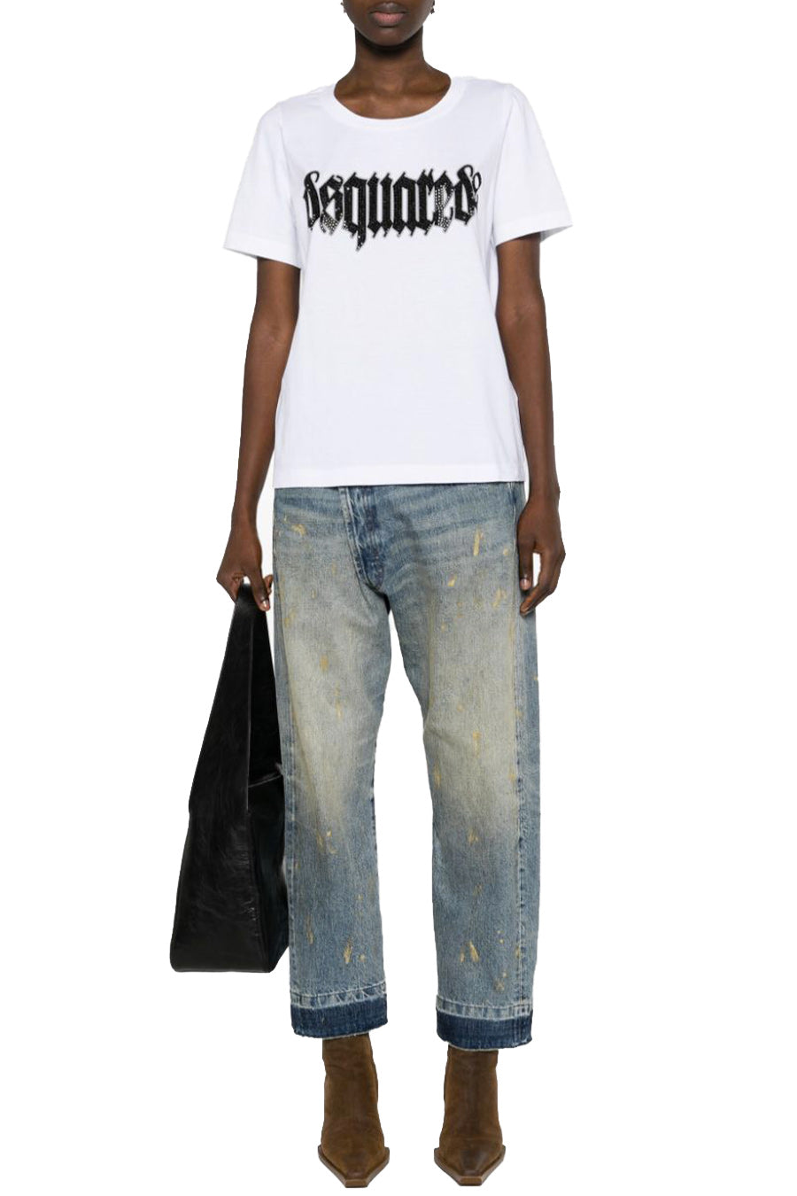 DSQUARED2-OUTLET-SALE-T-Shirts & Polos WEISS-ARCHIVIST